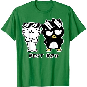 image:imageBadtzMaru Best Bros Tee Shirt TShirtKelly Green