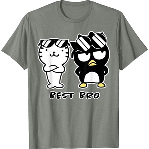 image:imageBadtzMaru Best Bros Tee Shirt TShirtOlive Heather