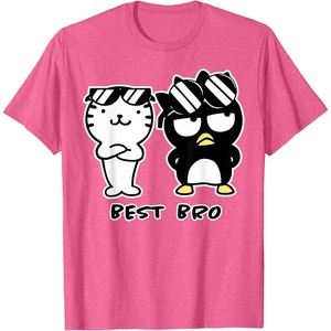 image:imageBadtzMaru Best Bros Tee Shirt TShirtPink Heather