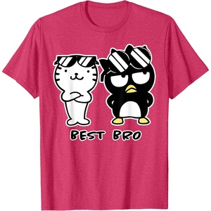 image:imageBadtzMaru Best Bros Tee Shirt TShirtRed Heather