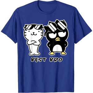 image:imageBadtzMaru Best Bros Tee Shirt TShirtRoyal Blue