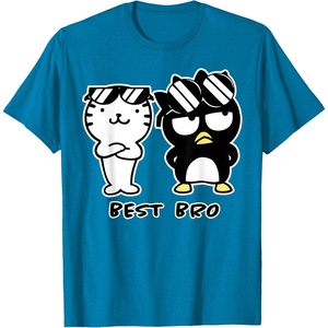 image:imageBadtzMaru Best Bros Tee Shirt TShirtSapphire Blue