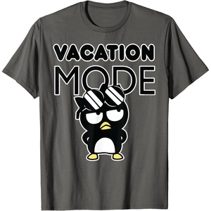 image:imageBadtzMaru Vacation Mode TShirtAsphalt Grey