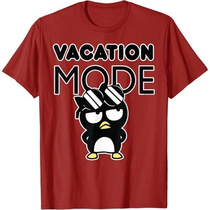 image:imageBadtzMaru Vacation Mode TShirtCranberry Red