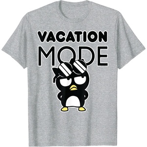 image:imageBadtzMaru Vacation Mode TShirtHeather Grey