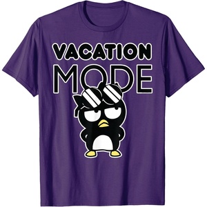 image:imageBadtzMaru Vacation Mode TShirtPurple