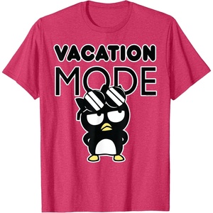 image:imageBadtzMaru Vacation Mode TShirtRed Heather