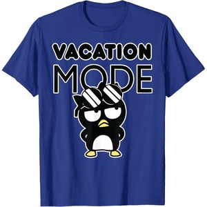 image:imageBadtzMaru Vacation Mode TShirtRoyal Blue