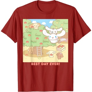 image:imageCinnamoroll Best Day Ever Apple Picking TShirtCranberry Red