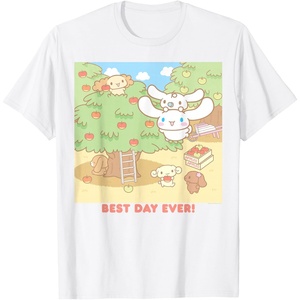 image:imageCinnamoroll Best Day Ever Apple Picking TShirtWhite