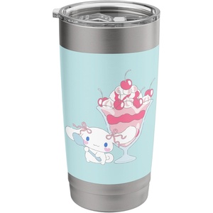 image:imageCinnamoroll Cherry Stainless Steel Insulated TumblerBrushed Steel