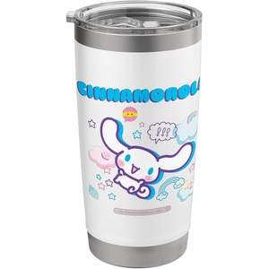 image:imageCinnamoroll Digital Stainless Steel Insulated TumblerWhite