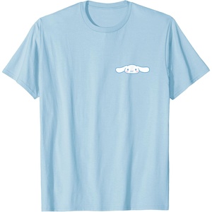 image:imageCinnamoroll Front and Back Logo Tee Shirt TShirtBaby Blue