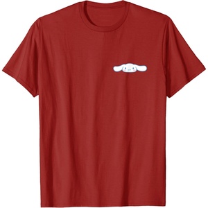 image:imageCinnamoroll Front and Back Logo Tee Shirt TShirtCranberry Red