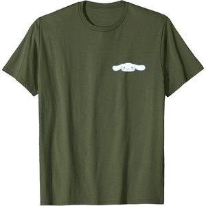 image:imageCinnamoroll Front and Back Logo Tee Shirt TShirtOlive Green