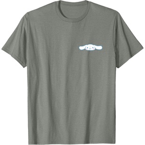 image:imageCinnamoroll Front and Back Logo Tee Shirt TShirtOlive Heather