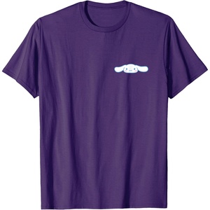 image:imageCinnamoroll Front and Back Logo Tee Shirt TShirtPurple