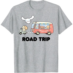 image:imageCinnamoroll Road Trip TShirtHeather Grey
