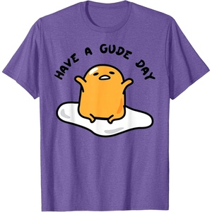 image:imageGudetama Have a Gude Day Good Day TShirt SmallPurple Heather