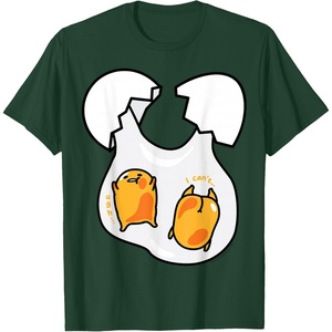 image:imageGudetama Lazy Egg Twins Tee Shirt TShirtDark Green