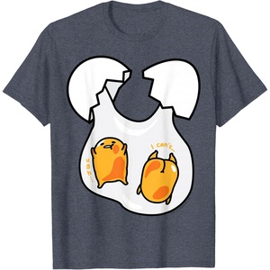 image:imageGudetama Lazy Egg Twins Tee Shirt TShirtHeather Blue
