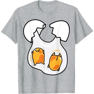 image:imageGudetama Lazy Egg Twins Tee Shirt TShirtHeather Grey