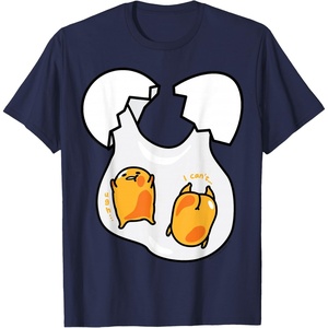 image:imageGudetama Lazy Egg Twins Tee Shirt TShirtNavy Blue