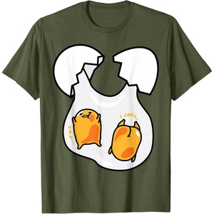 image:imageGudetama Lazy Egg Twins Tee Shirt TShirtOlive Green
