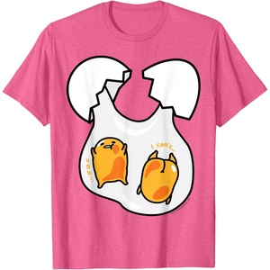 image:imageGudetama Lazy Egg Twins Tee Shirt TShirtPink Heather