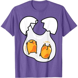 image:imageGudetama Lazy Egg Twins Tee Shirt TShirtPurple Heather