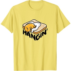 image:imageGudetama The Lazy Egg Japan Lazy Hanging TShirt SmallLemon Yellow