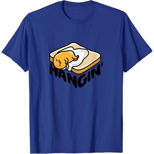 image:imageGudetama The Lazy Egg Japan Lazy Hanging TShirt SmallRoyal Blue