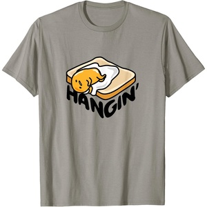 image:imageGudetama The Lazy Egg Japan Lazy Hanging TShirt SmallSlate Grey