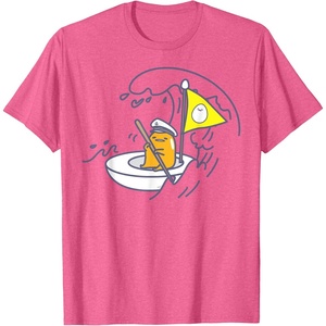 image:imageGudetama The Lazy Egg Sail Away Tee Shirt TShirtPink Heather
