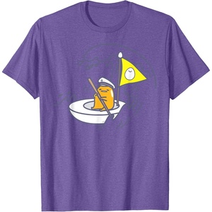 image:imageGudetama The Lazy Egg Sail Away Tee Shirt TShirtPurple Heather