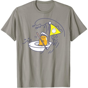 image:imageGudetama The Lazy Egg Sail Away Tee Shirt TShirtSlate Grey