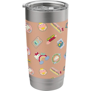 image:imageHello Kitty Adventure Stickers Stainless Steel Insulated TumblerBrushed Steel