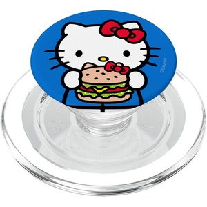 image:imageHello Kitty Burger PopSockets Stand for Smartphones and Tablets PopSockets Adhesive PopGripMagnetic PopGrip
