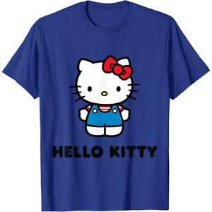image:imageHello Kitty Character Front and Back TShirt SmallRoyal Blue