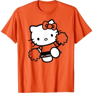 image:imageHello Kitty Cheerleader Squad Team School Color TShirtOrange