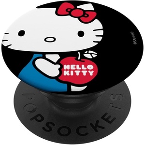 image:imageHello Kitty Classic Apple Black PopSockets MagSafe PopGrip for iPhoneStandard