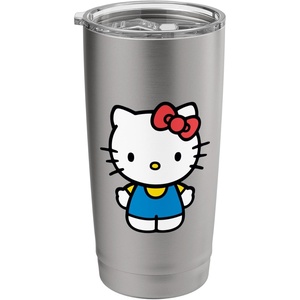 image:imageHello Kitty Front amp Back Stainless Steel Insulated TumblerBrushed Steel