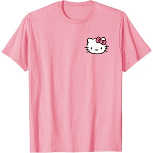 image:imageHello Kitty Front and Back Logo Tee Shirt TShirtPink
