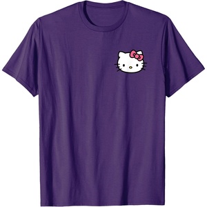 image:imageHello Kitty Front and Back Logo Tee Shirt TShirtPurple