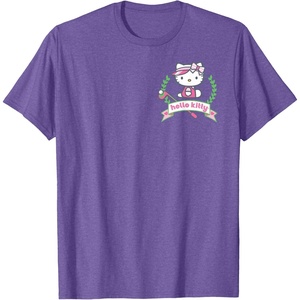 image:imageHello Kitty Golf Golfer TShirtPurple Heather