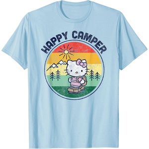 image:imageHello Kitty Happy Camper TShirtBaby Blue