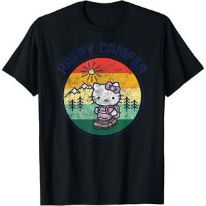 image:imageHello Kitty Happy Camper TShirtBlack