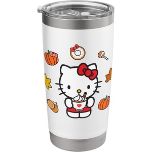image:imageHello Kitty Pumpkin Stainless Steel Insulated TumblerWhite