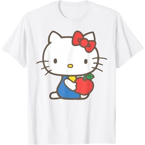 image:imageHello Kitty Retro Apple Design Tee Shirt TShirtWhite