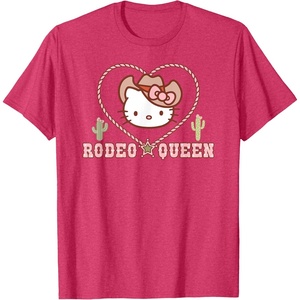 image:imageHello Kitty Rodeo Queen TShirtRed Heather